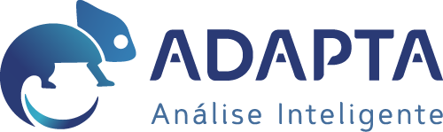 Adapta logo azul